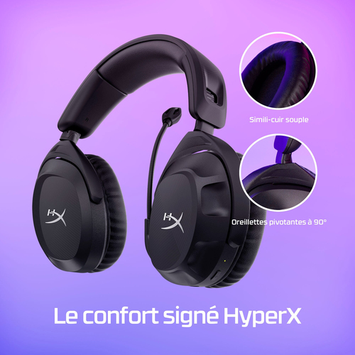 HyperX Cloud Stinger 2 Noir   - Micro-casque - Cybertek.fr - 13