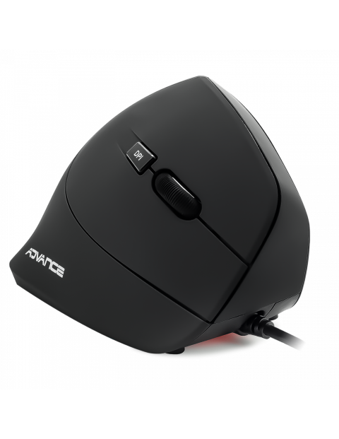 Advance Vertical Plus Black - Souris PC Advance - Cybertek.fr - 0