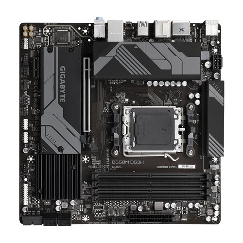 Gigabyte B650M DS3H Micro-ATX  - Carte mère Gigabyte - Cybertek.fr - 1