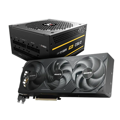 RTX 5080 WINDFORCE OC SFF 16G+MRR-1050AG VP2 Noir - Cybertek.fr - 0