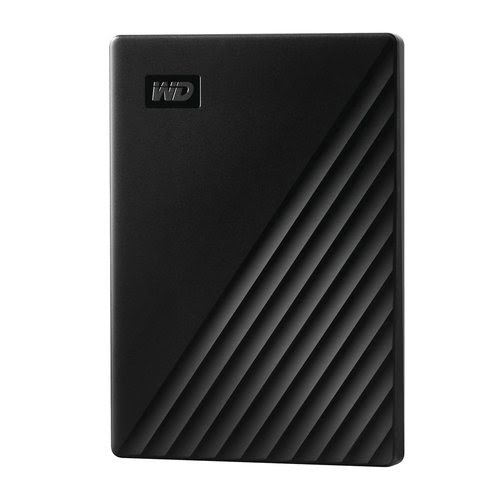 image produit WD HDD EXT My Passport 4Tb Black Worldwide Cybertek