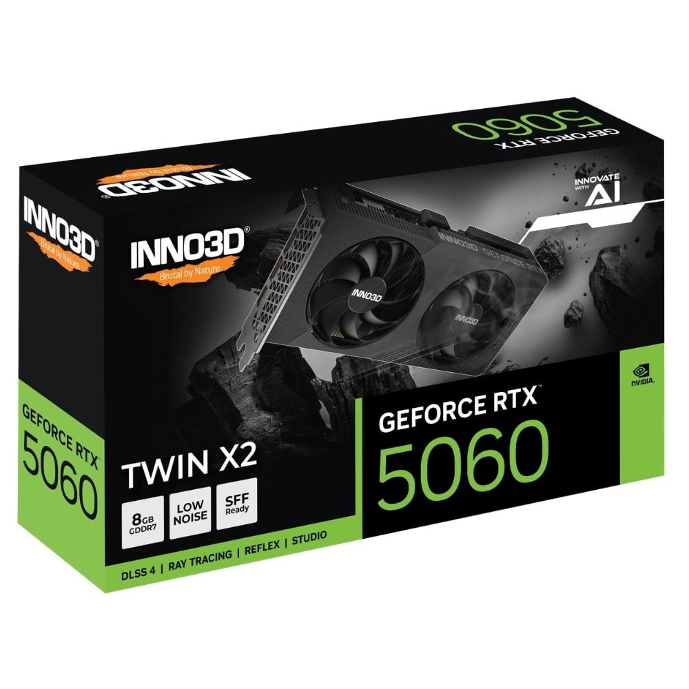 Inno3D GEFORCE RTX 5060 TWIN X2 V2  - Carte graphique Inno3D - 2