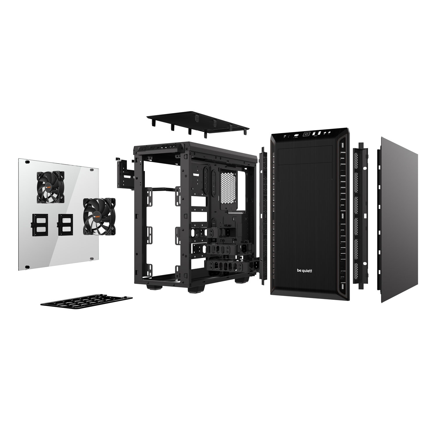 be quiet! Pure Base 600 Black Window BGW21 Noir - Boîtier PC - 2