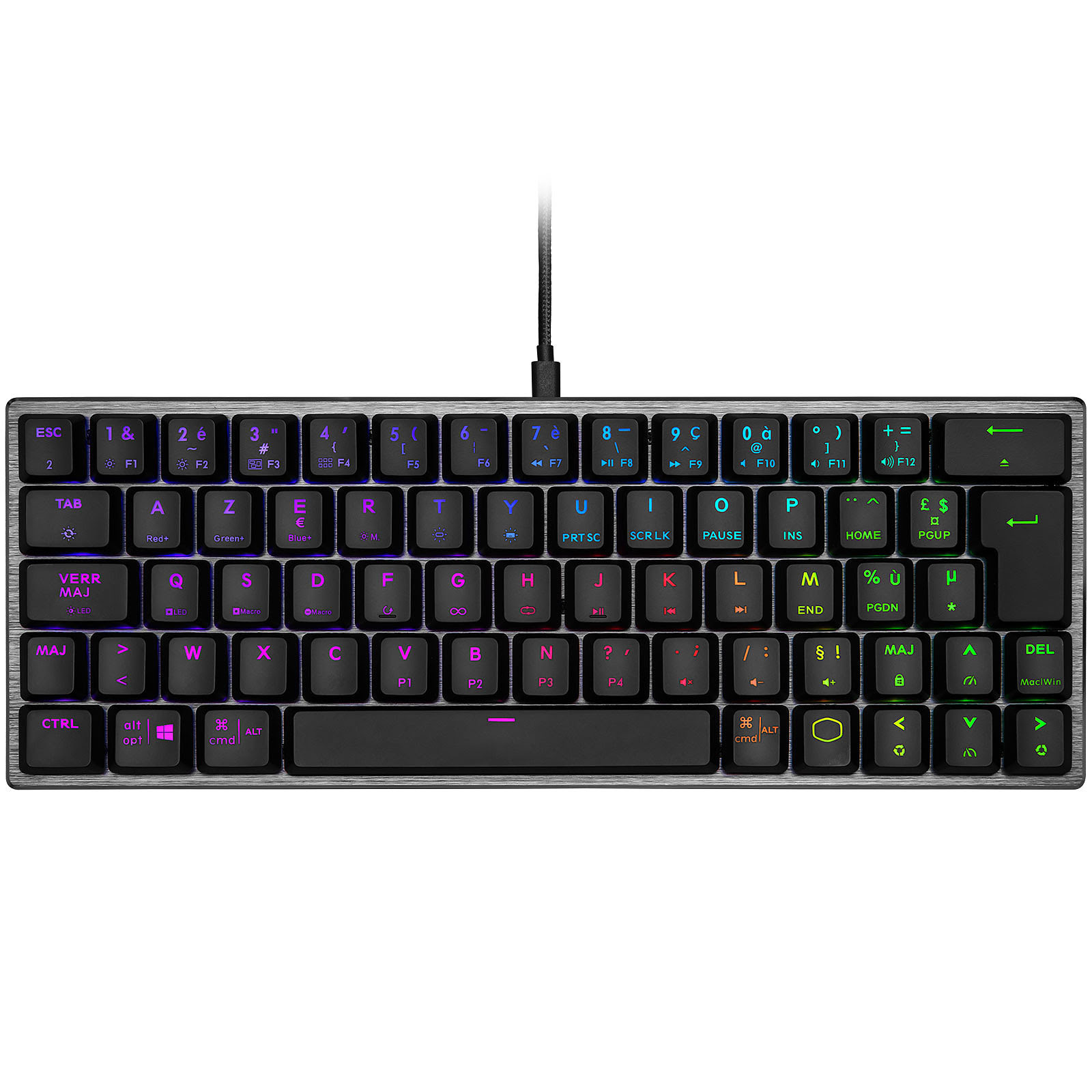 Cooler Master SK620 Noir (Switch rouge) - Clavier PC - 0
