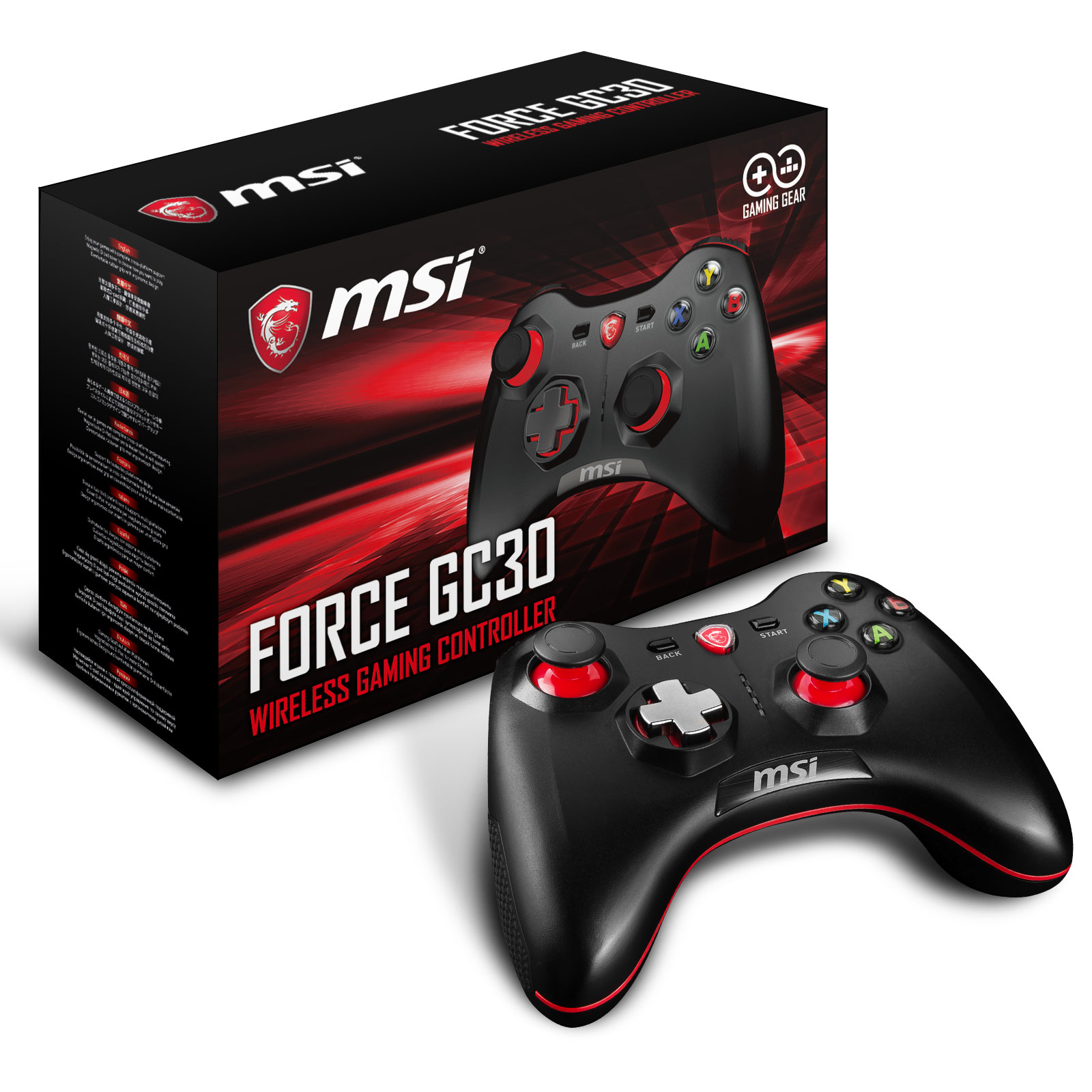 MSI Force GC30 Gaming Controller - Périphérique de jeu - 1