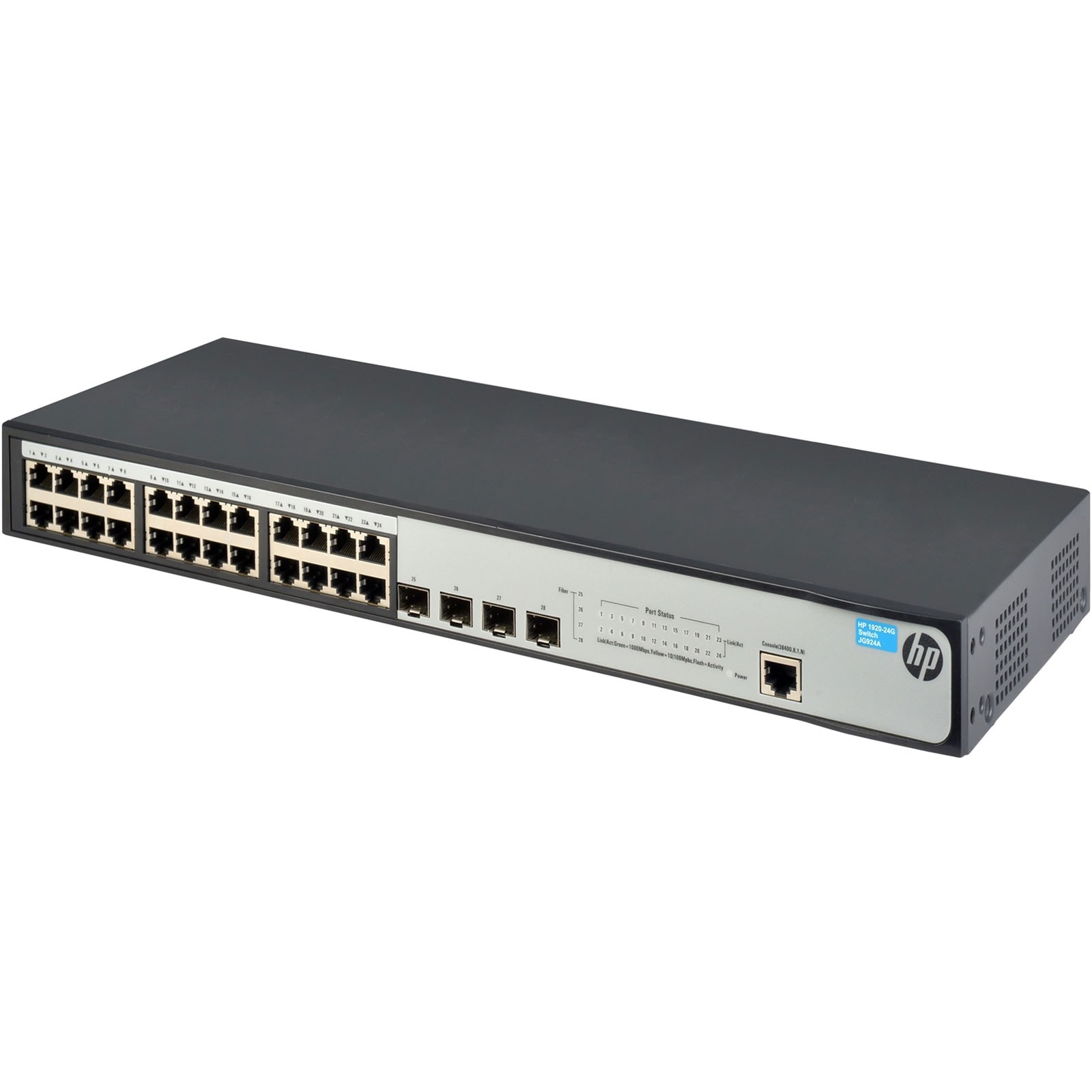 Switch HP 24 ports 10/100/1000 + 4 ports SFP - 1920-24G - 2