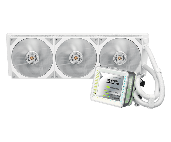 ASRock STEEL LEGEND 360 LCD - 360mm - Blanc - Watercooling ASRock - 2