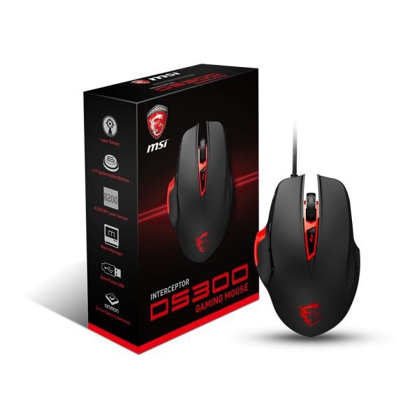 MSI Interceptor DS300 - Souris PC MSI - Cybertek.fr - 0
