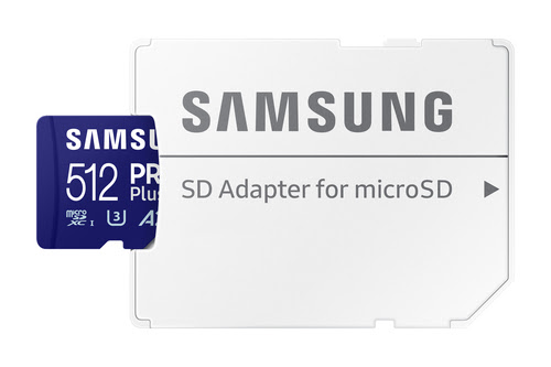 Samsung PRO Plus - Micro SDXC 512Go V30 - Carte mémoire Samsung - 4