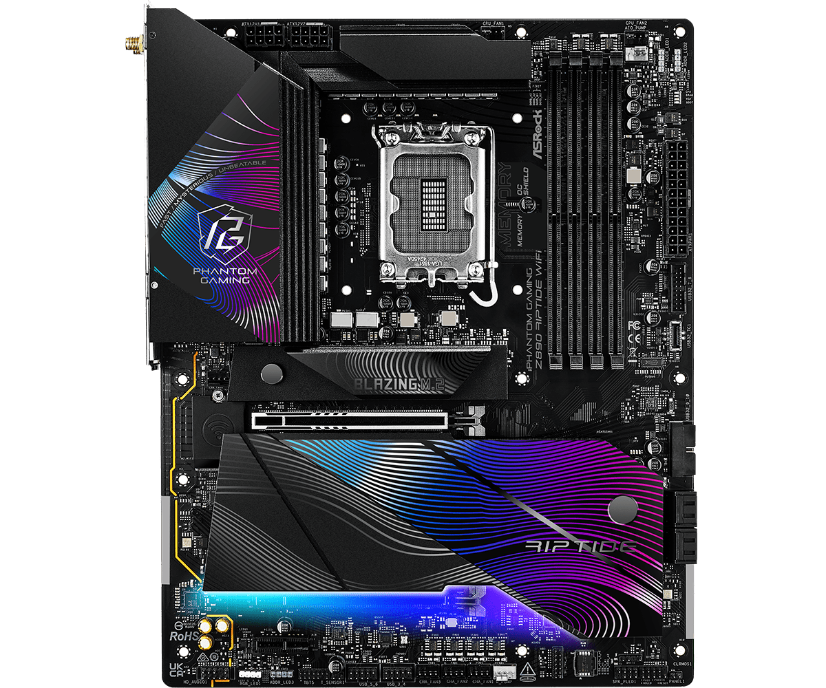 ASRock Z890 RIPTIDE WIFI ATX  - Carte mère ASRock - Cybertek.fr - 2