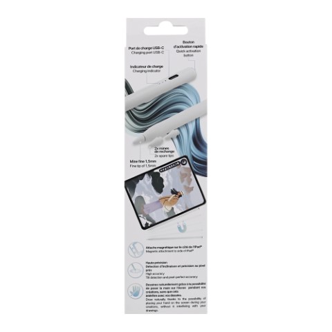 Stylet rechargeable pour iPad - Accessoire tablette T'nB - 3
