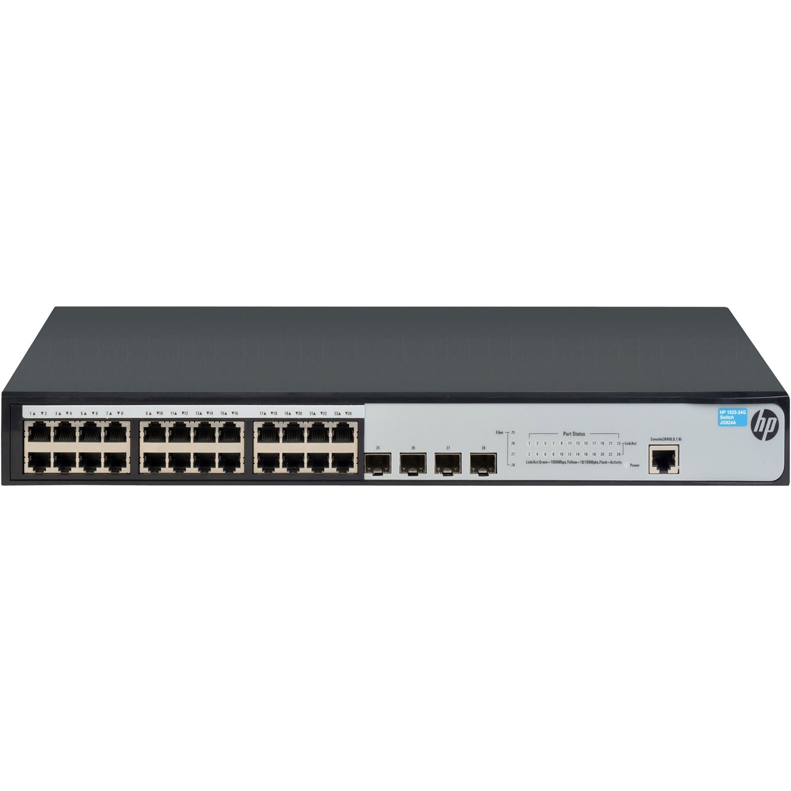 Switch HP 24 ports 10/100/1000 + 4 ports SFP - 1920-24G - 0