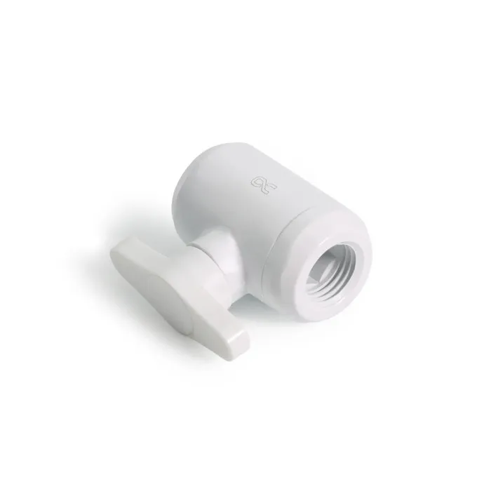 Alphacool Vanne à Bille 2 Voies pour Embouts 1/4" - Blanc  (17630) - Achat / Vente Accessoires watercooling sur Cybertek.fr - 0