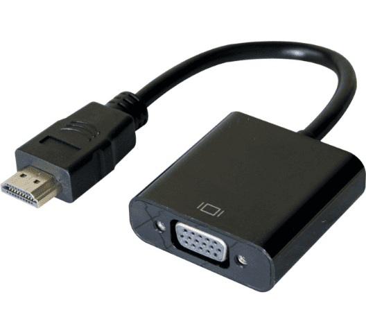 Convertisseur HDMI vers VGA - 23cm - Noir - 0