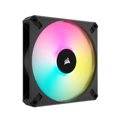 Corsair iCUE AF140 Elite RGB 140 mm Noir - Ventilateur boîtier - 0