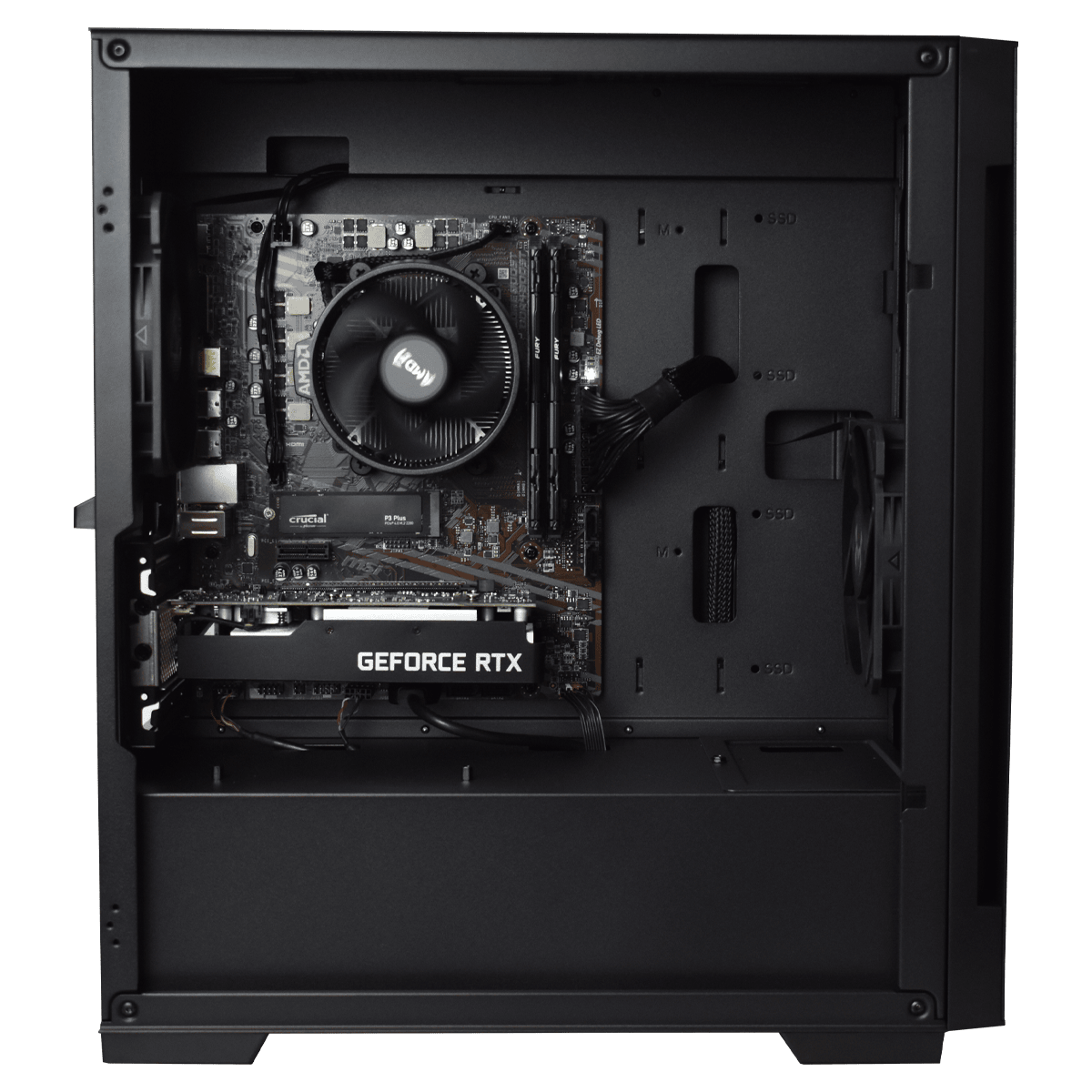 Cybertek MOBA RTX - R5-5500/16Go/1To/RTX3050 (PCG-10602139) - Achat / Vente PC Fixe sur Cybertek.fr - 1
