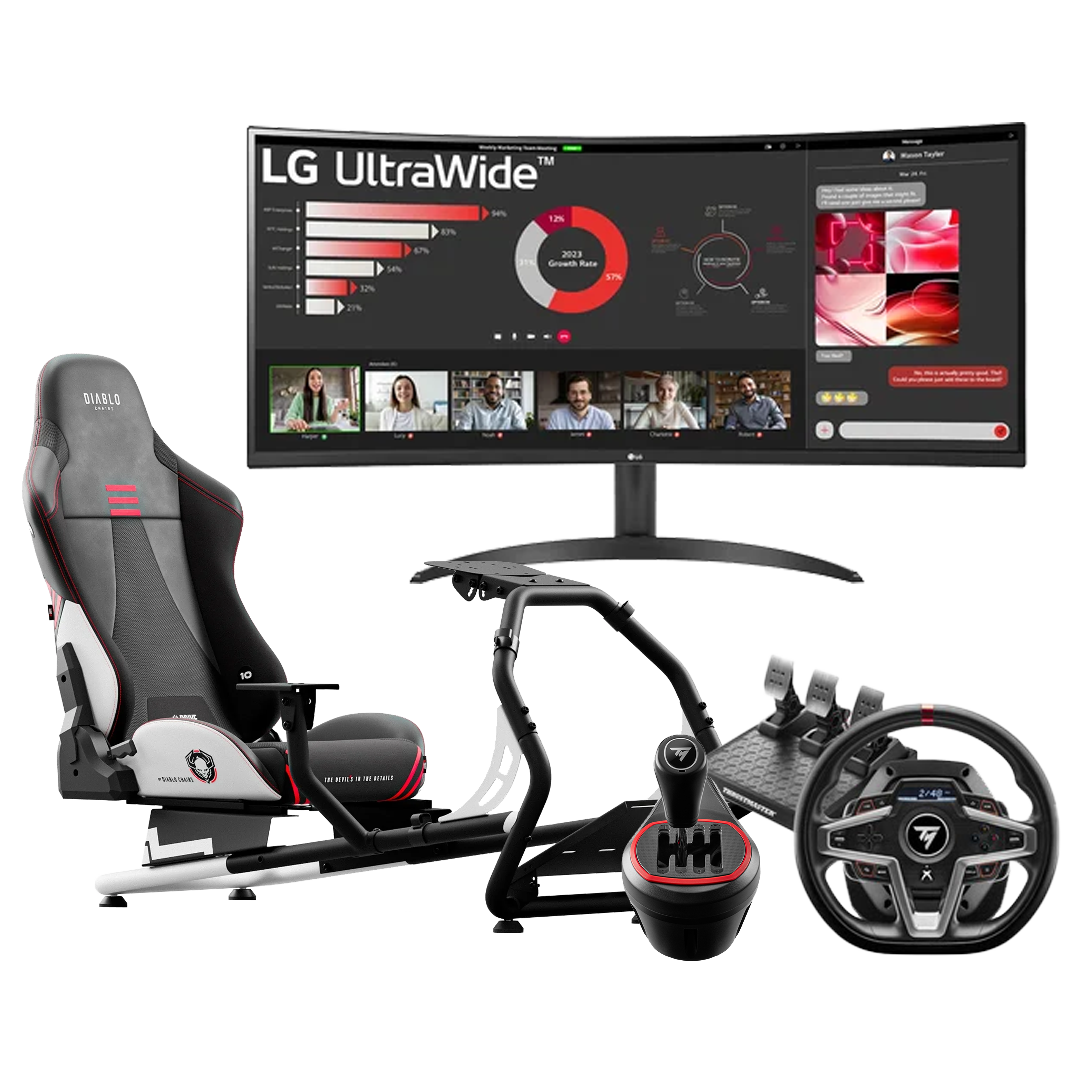 ThrustMaster Pack Simracing MAGASIN EN LIGNE Cybertek