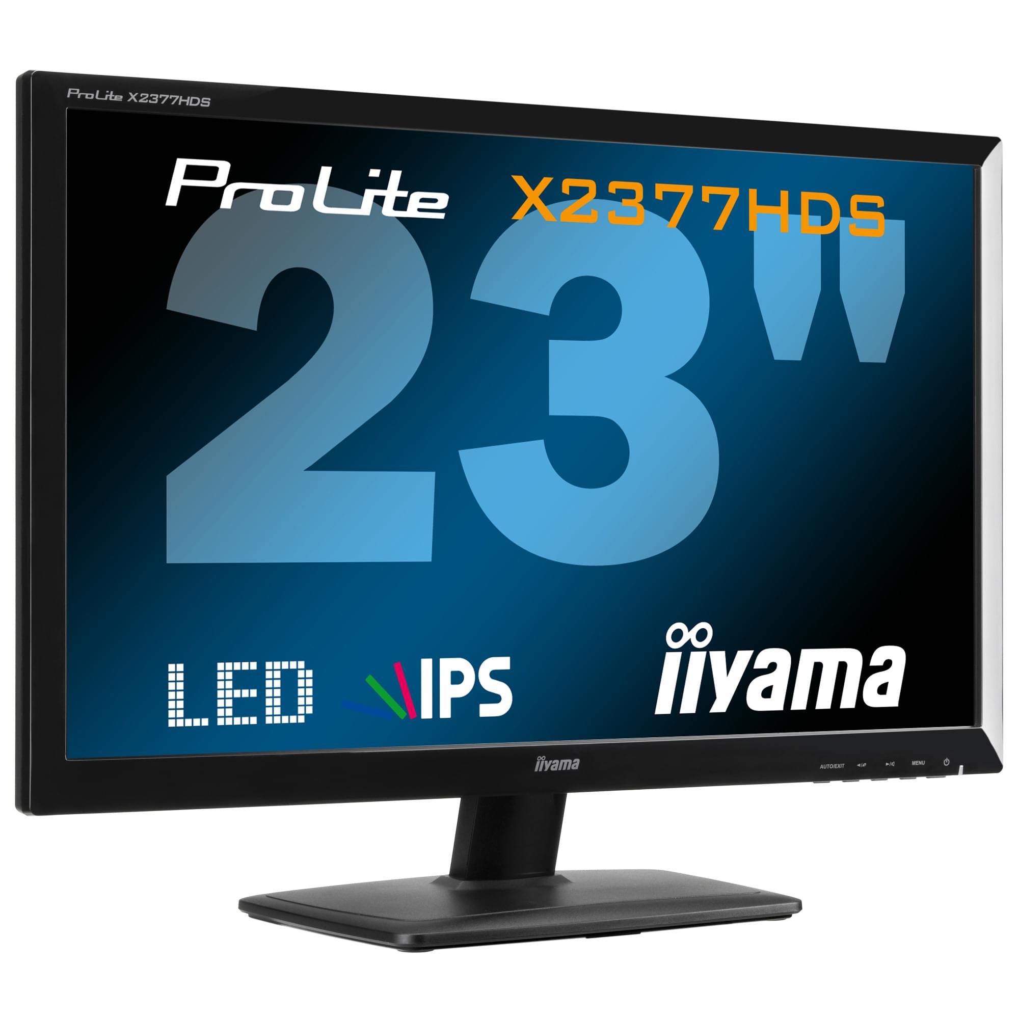 Iiyama 23 pouces  PLX2377HDS-B1 obso => X2380 - Ecran PC Iiyama - 0