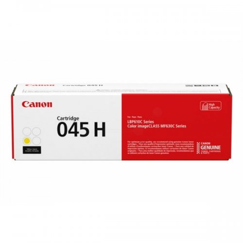 Toner jaune Grande Capacité 045 HY - 1243C002 pour imprimante  Canon - 0