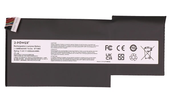 Batterie Batterie Li-Pol 11,4v 4600mAh - BTY-M6K - Cybertek.fr - 1