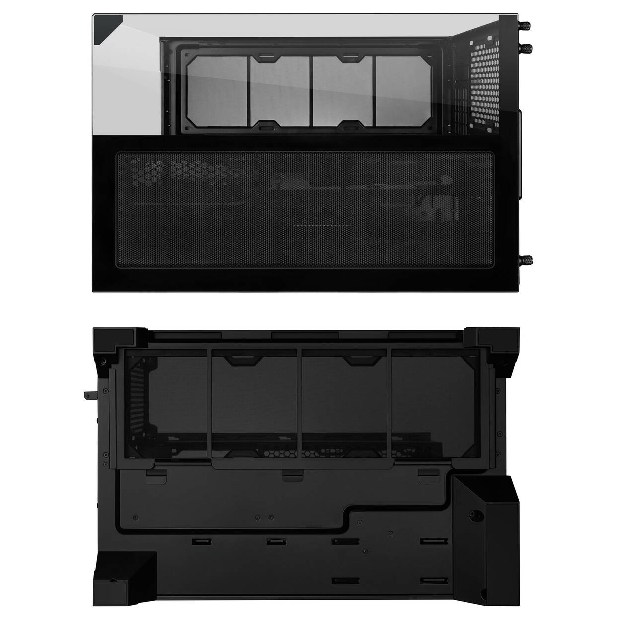 Lian-Li O11 VISION-M/Sans Alim/Micro-ATX Noir Noir - Boîtier PC - 3