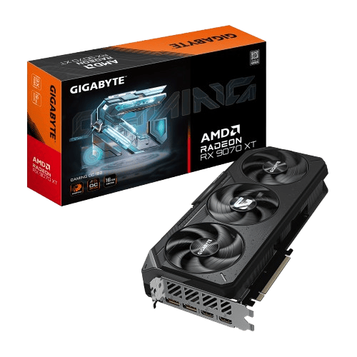 Carte graphique Gigabyte Radeon RX 9070 XT GAMING OC 16G V1 Cybertek