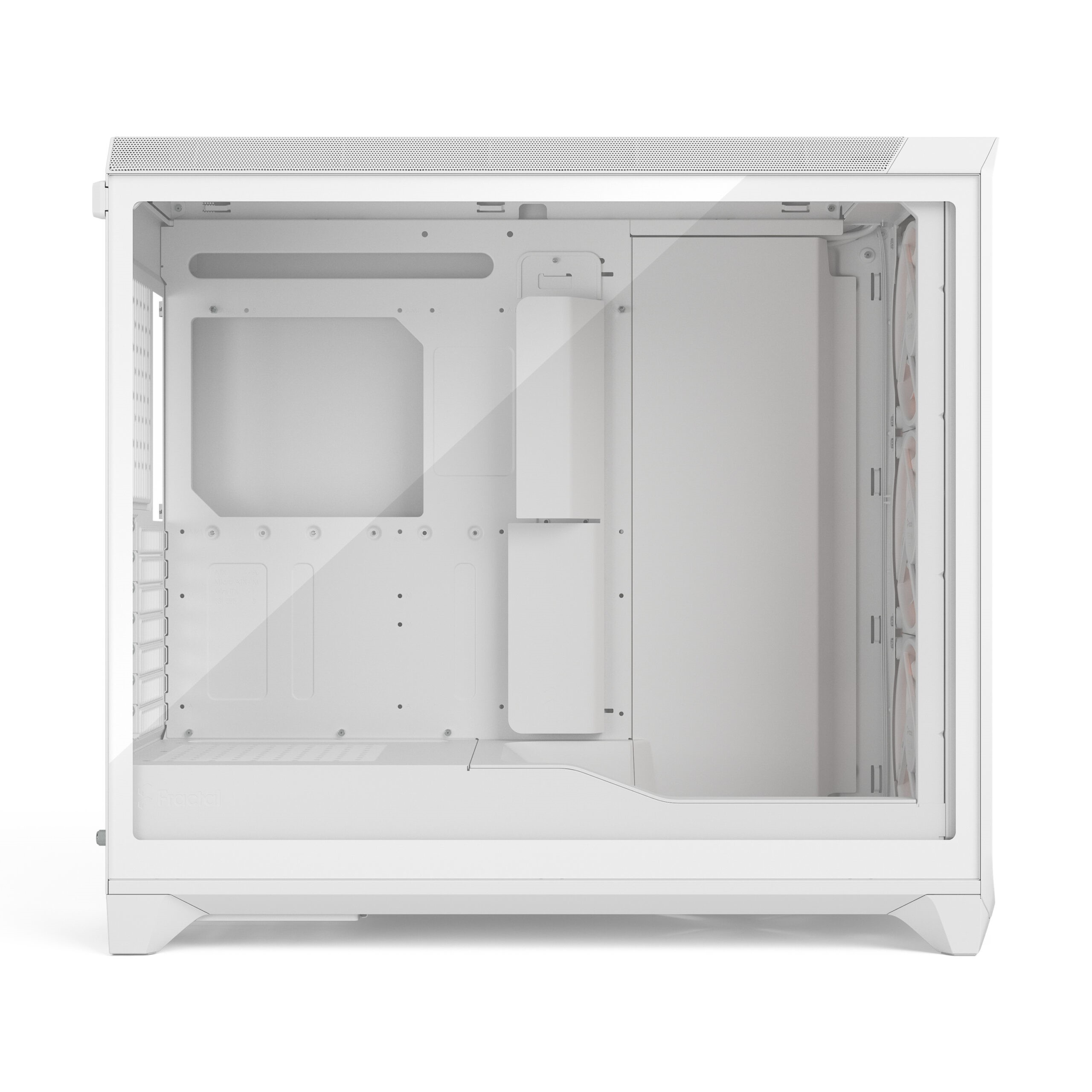 Fractal Design Meshify 3 XL White RGB TG Clear Blanc - Boîtier PC - 5