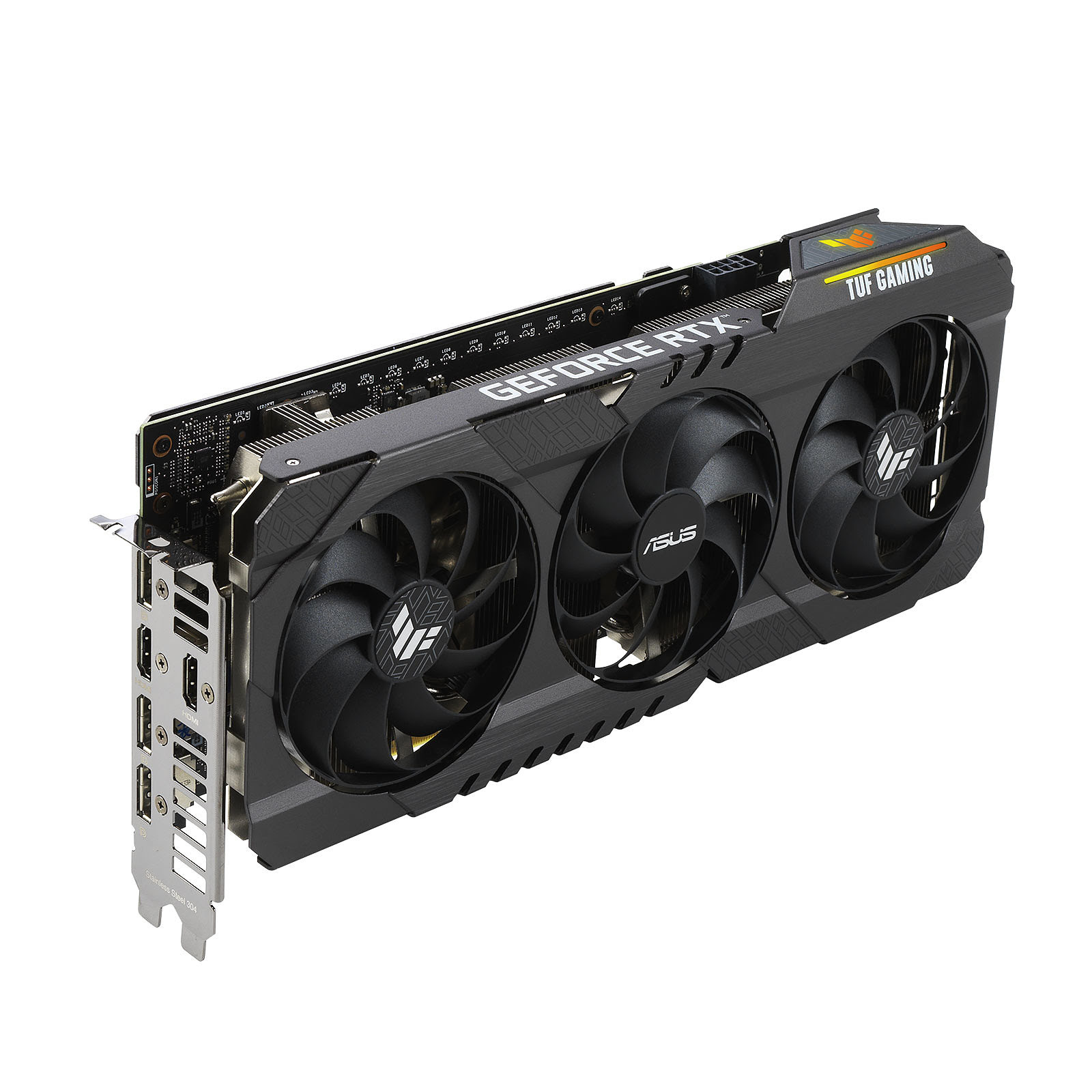 Asus TUF-RTX3060TI-O8G-V2-GAMING  - Carte graphique Asus - 1