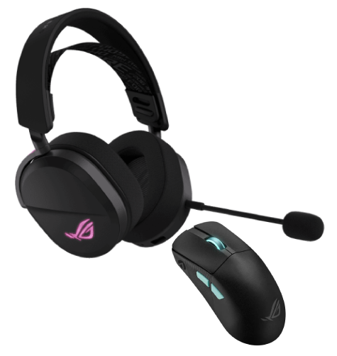 Asus ROG Pelta + ROG Harpe Ace Aim Lab Edition (90YH0410-BHUA00 + 90MP02W0-BMUA00) - Achat / Vente Pack Peripheriques sur Cybertek.fr - 0