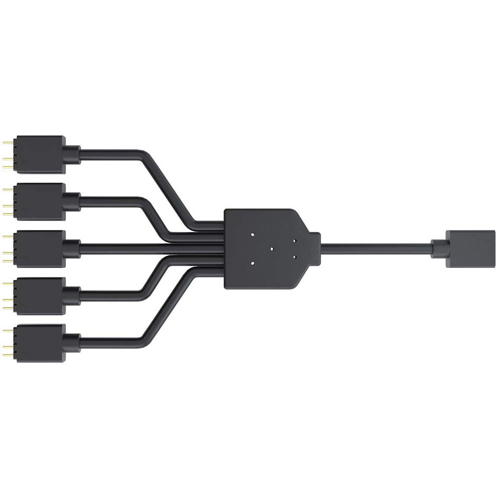 ARGB 1-to-5 Splitter Cable - MFX-AWHN-1NNN5-R1 - Connectique PC - 0