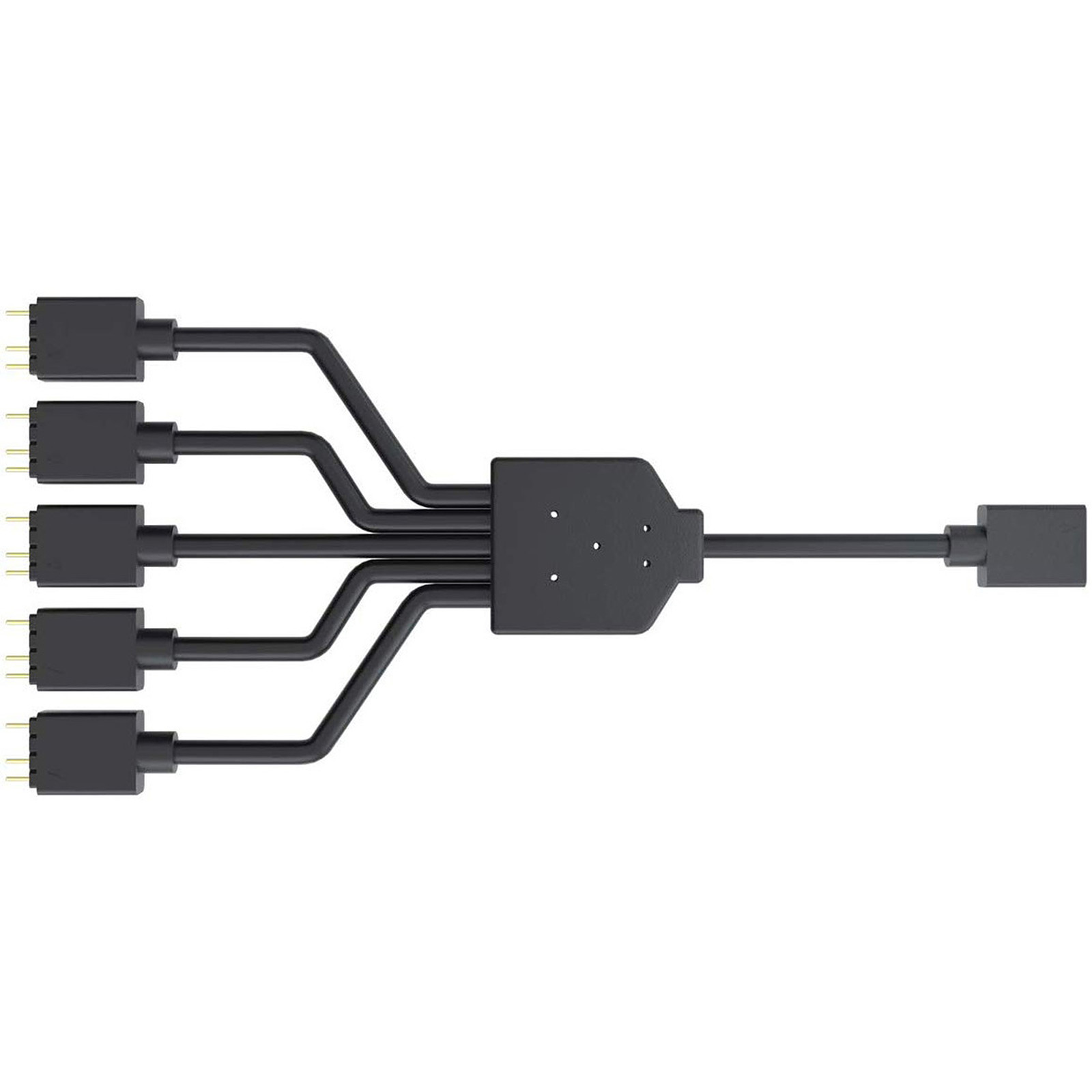 ARGB 1-to-5 Splitter Cable - MFX-AWHN-1NNN5-R1  - Connectique PC - 0