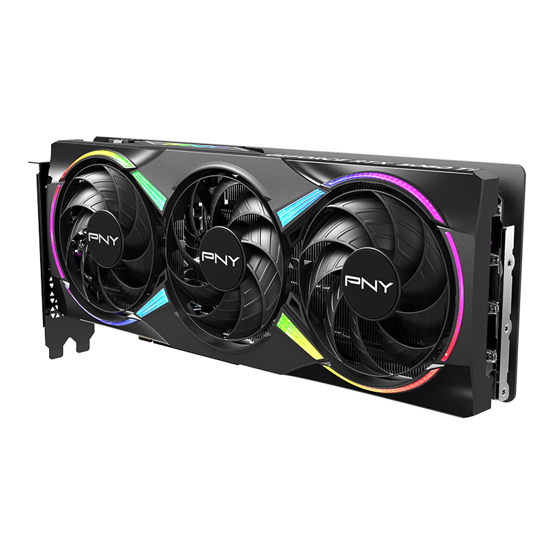 PNY RTX 5060Ti 16Go ARGB Overcloked Tripple Fan - Carte graphique - 4