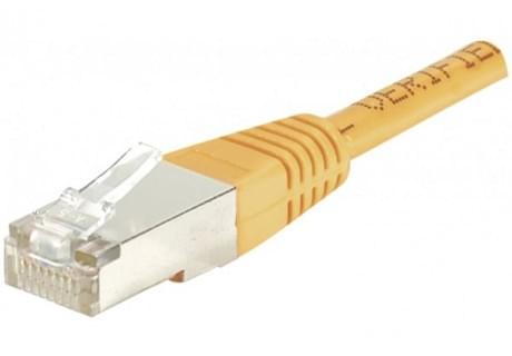 Connectique réseau Cybertek Cordon Cat 6, 5.00 m FTP Orange