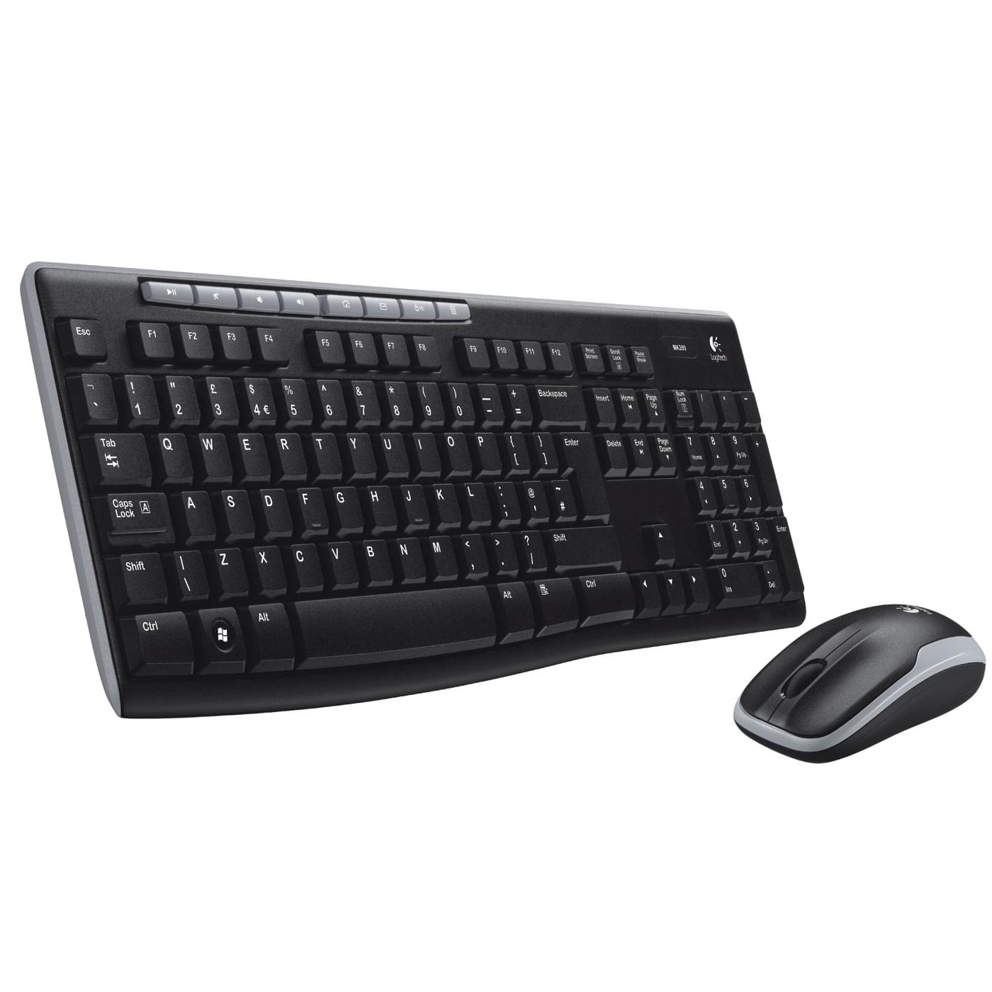 Logitech Wireless Desktop MK260 - Pack Clavier/Souris - 0