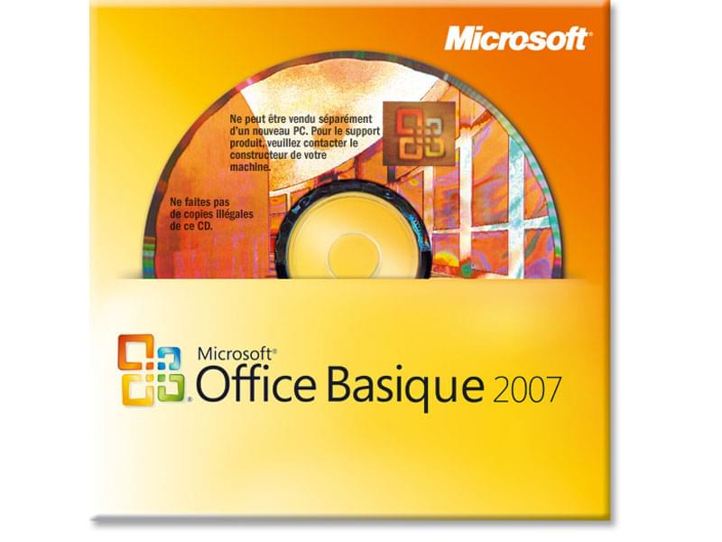 Microsoft Office Basique 2007 COEM - Logiciel suite bureautique - 0