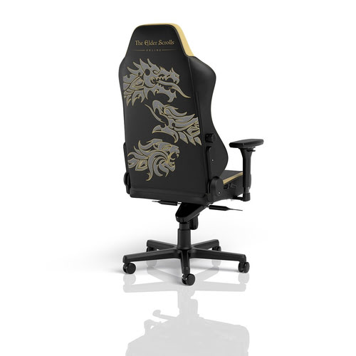 NobleChairs HERO Gaming Noir/Or - Siège PC Gamer - Cybertek.fr - 5