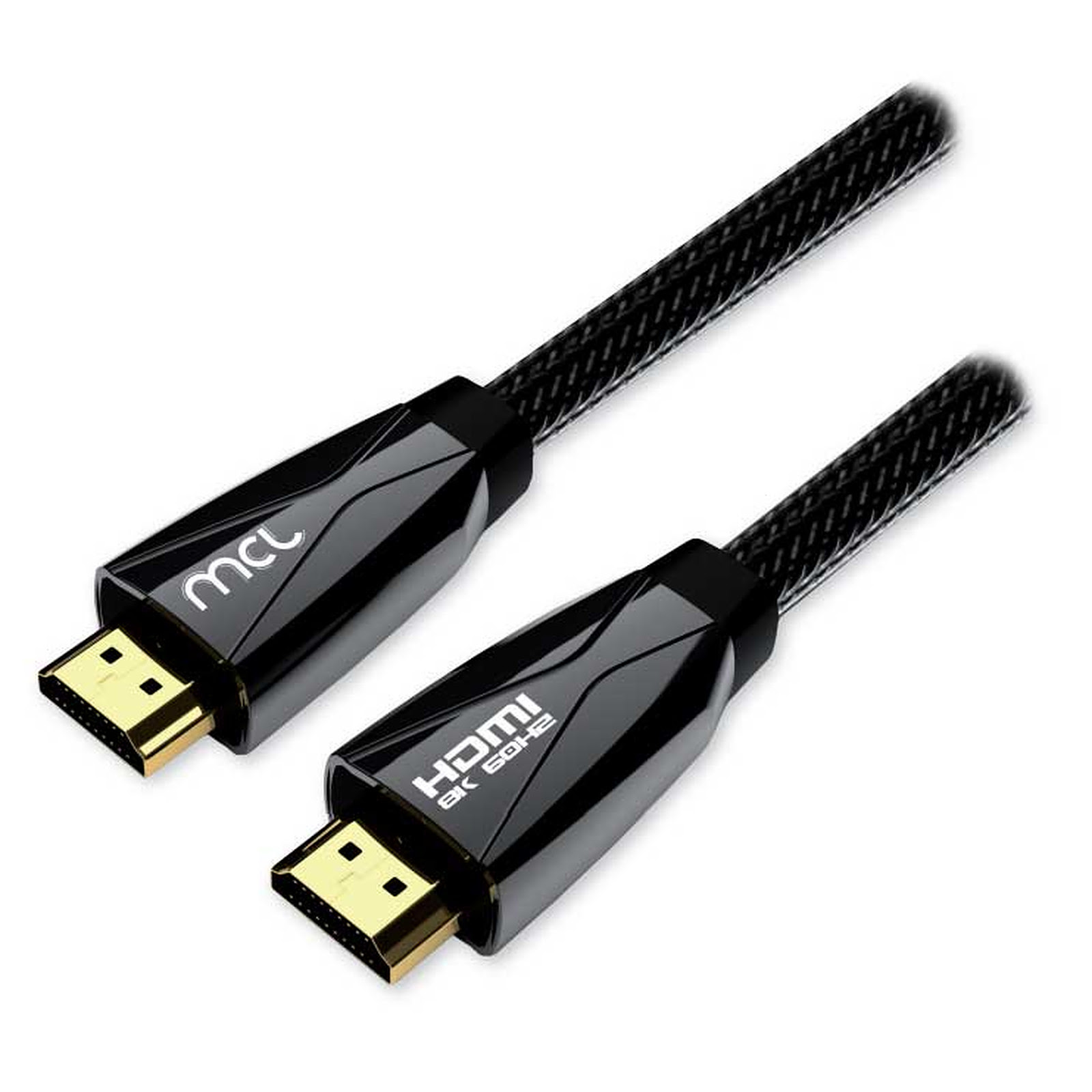 image produit MCL Samar Câble HDMI 2.1 Ultra haute vitesse 8K - 5m Cybertek