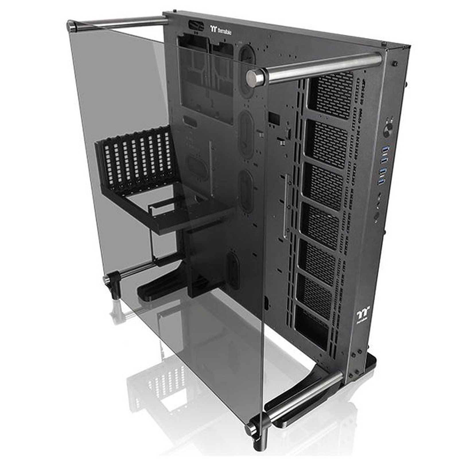 Thermaltake Core P5 TG TI Space Gray Transparent - Boîtier PC - 3