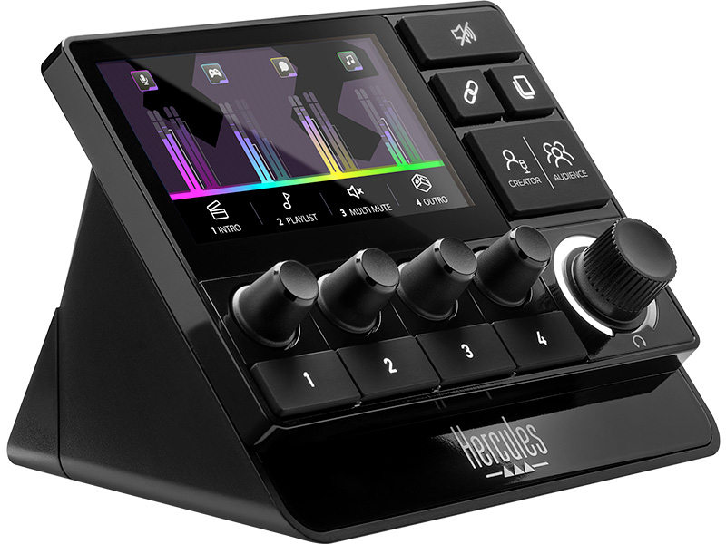 Hercules Audio Kit Pro Stream 200XLR+ Mic (4781070) - Achat / Vente Accessoire Streaming / Vlogging  sur Cybertek.fr - 6