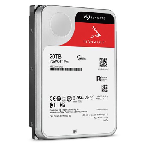 Seagate ST20000NT001  7200 Tr/min - Disque dur 3.5" interne - 5