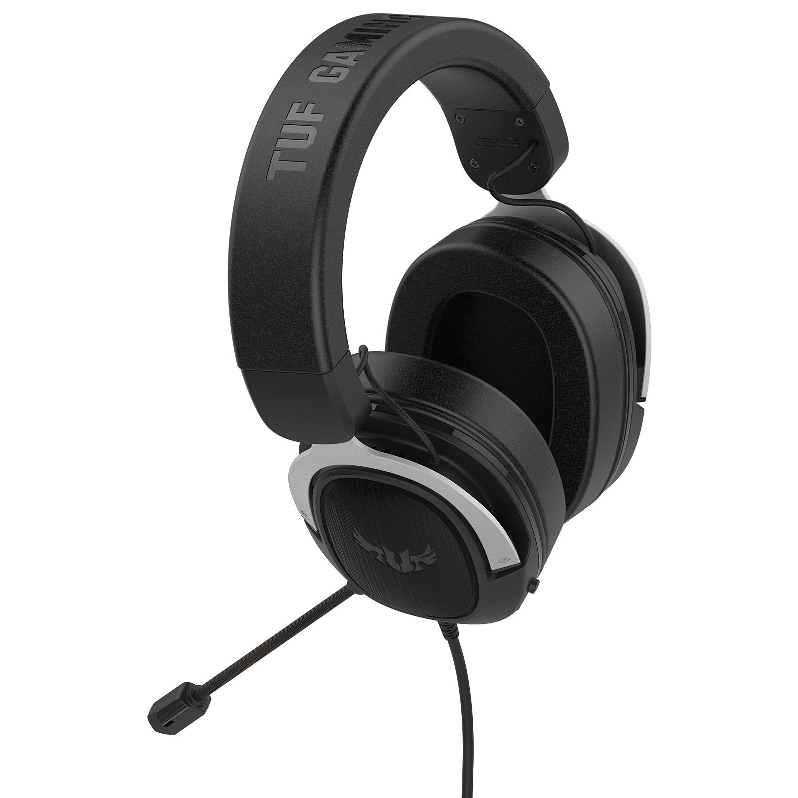 Asus TUF Gaming H3 Silver Stereo Noir - Micro-casque - Cybertek.fr - 4