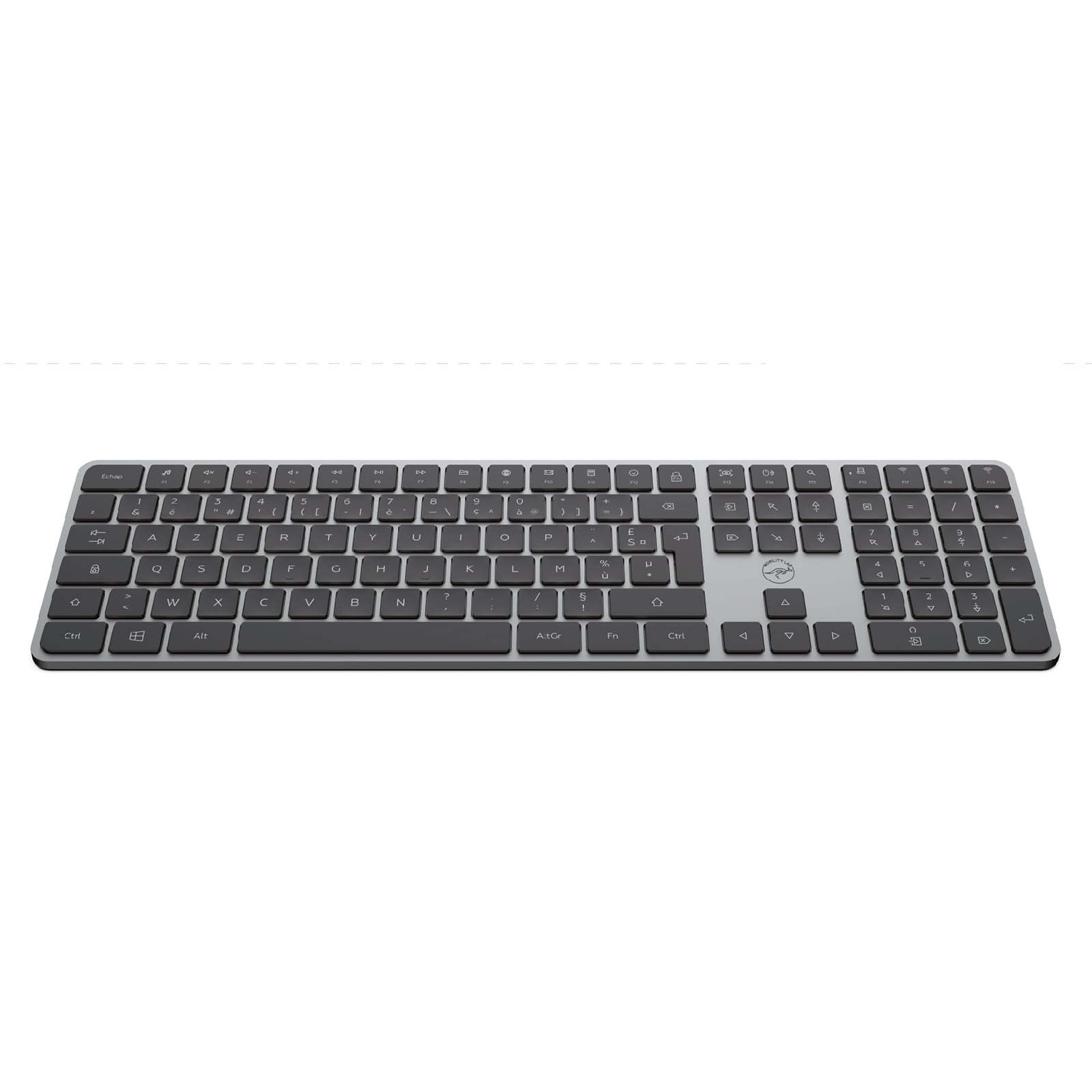 Mobility Lab CP430W – Multiconnexion/Gris - Pack Clavier/Souris - 0