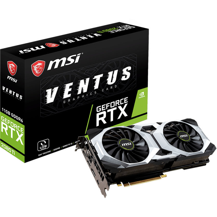 MSI RTX 2080 Ti VENTUS 11G  - Carte graphique MSI - Cybertek.fr - 0