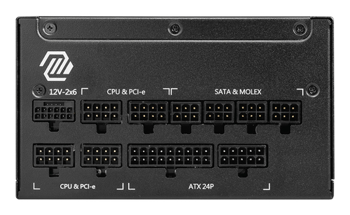 MSI 80+ GOLD FM (1000W) - Alimentation MSI - Cybertek.fr - 2