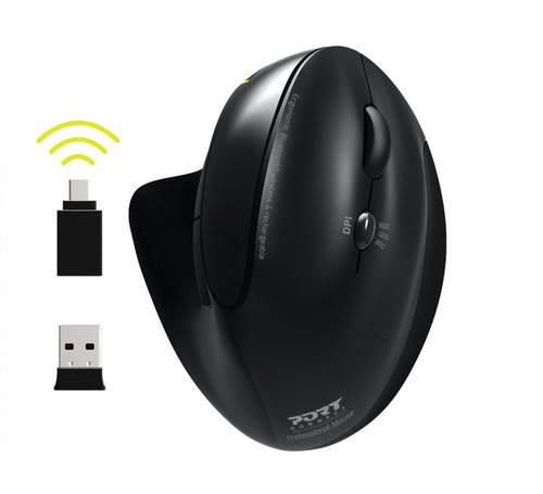 Port Ergonomic Bluetooth rechargeable - Souris PC Port - 0