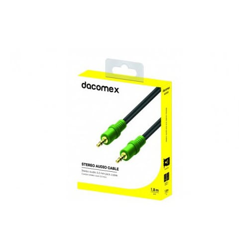 Connectique TV/Hifi/Video Dacomex Jack Stereo 3.5mm Male/Male - 1,8m