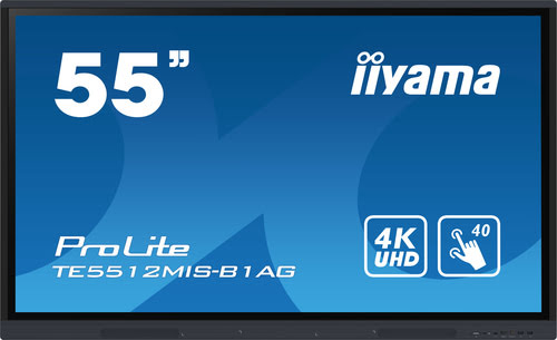 Iiyama TE5512MIS-B1AG (TE5512MIS-B1AG) - Achat / Vente Affichage collaboratif sur Cybertek.fr - 0