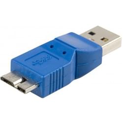 Connectique PC adaptateur micro USB3.0 - USB3.0 A Male