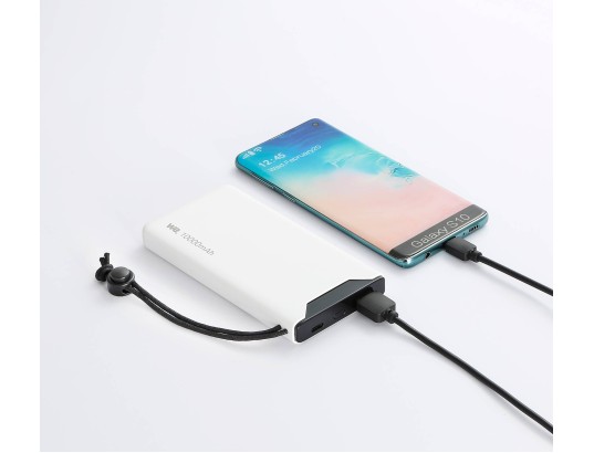 Externe 18W 10 000 mAh 2 ports USB A/USB C Blanc - 3