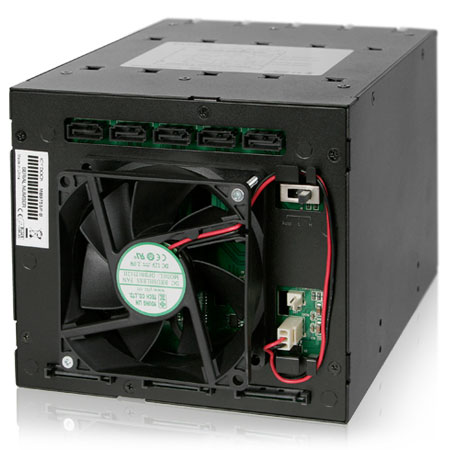 FlexCage MB975SP-B - 5 HDD sur 3x5.25" - Tiroir extractible - 2